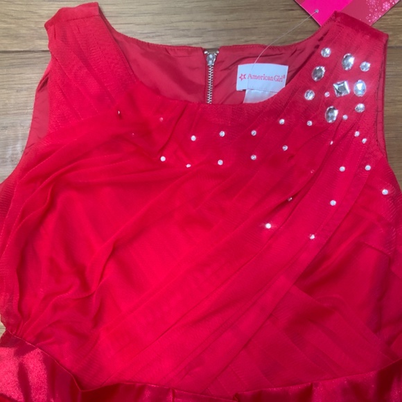 American Girl Red Party Dress - Picture 5 of 13